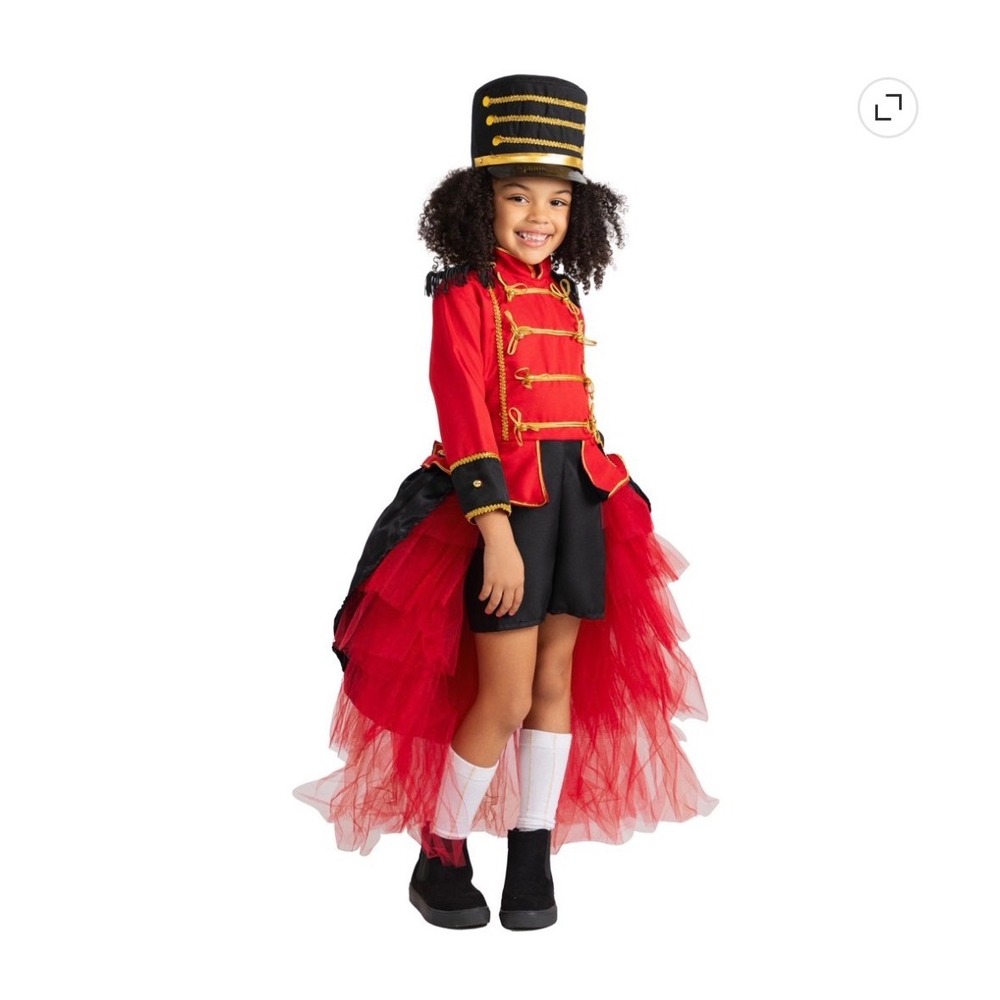 Dress Up Toy Soldier Nutcracker Costume Kids Toddler 3T 4T Holiday Band B4
